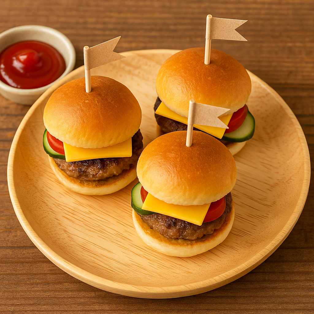 自分でつくる！
楽しいキッズメニュー