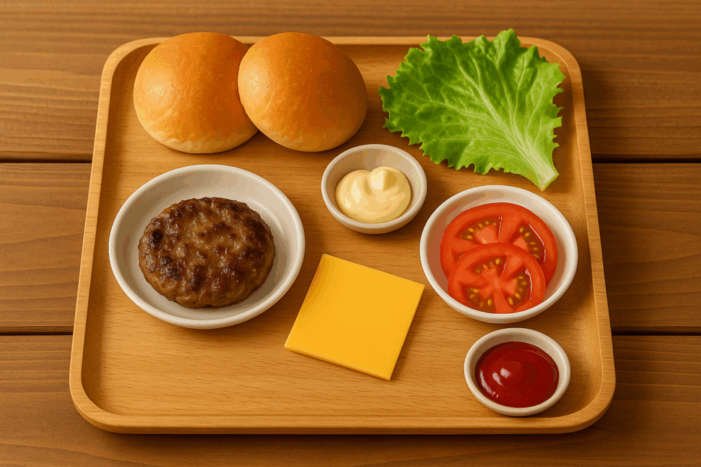 キッズDIYプレートのイメージ図